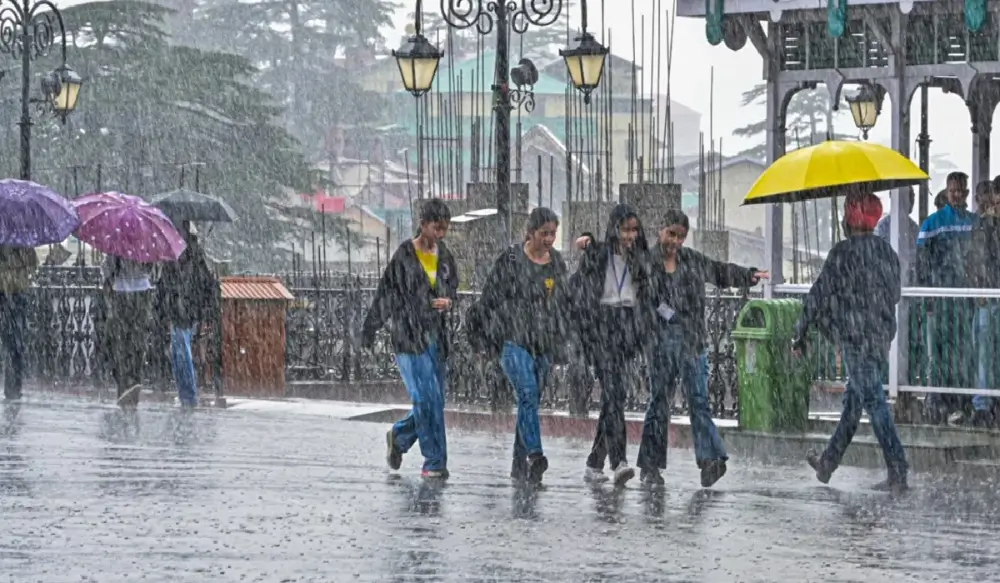 Weather Update यूपी बिहार पश्चिम भारत Heavy Rain Alert IMD Forecast मूसलाधार बारिश