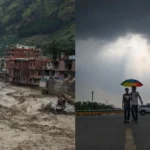 उत्तर भारत मौसम अलर्ट 2025 दिल्ली बारिश हिमाचल भूस्खलन उत्तराखंड बाढ़
