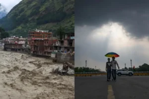 उत्तर भारत मौसम अलर्ट 2025 दिल्ली बारिश हिमाचल भूस्खलन उत्तराखंड बाढ़