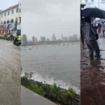 गुजरात महाराष्ट्र में रेड अलर्ट मुंबई जलभराव दिल्ली मौसम