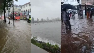 गुजरात महाराष्ट्र में रेड अलर्ट मुंबई जलभराव दिल्ली मौसम