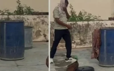 राजस्थान नीला ड्रम UP युवक शव