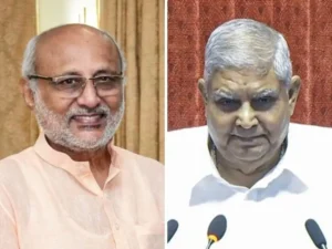 उपराष्ट्रपति पद: बीजेपी उम्मीदवार सीपी राधाकृष्णन का नाम चर्चा में