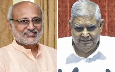 उपराष्ट्रपति पद: बीजेपी उम्मीदवार सीपी राधाकृष्णन का नाम चर्चा में